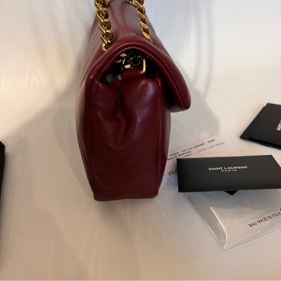 SAINT LAURENT
Calypso Small YSL Shoulder Bag in Smooth Padded Leather - Picture 11 of 11